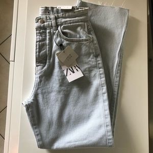 NWT ZARA straight fit jeans